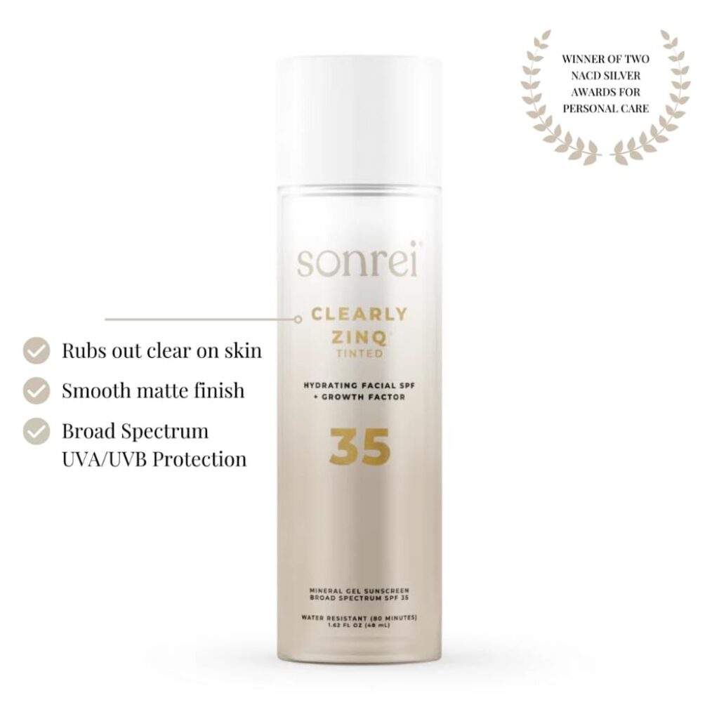 Sonrei Growth Factor Sunscreen, Sonrei Sunscreen, Sunscreen, Sonrei Sunscreen SPF 35+          